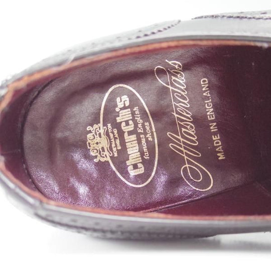 極上★チャーチ 55G/UK5.5【★最上級!!マスタークラス/FIELDING】旧ロゴ時代の製品/3都市ロゴ/35ラスト/セミブローグ/Church's★b518