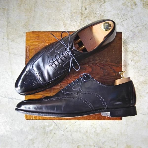 極上★チャーチ 95F/UK9.5【★限定!!最上級137コレクション/137ラスト】CHATSWORTH/チャッツワース/フルブローグ/Church's★b519