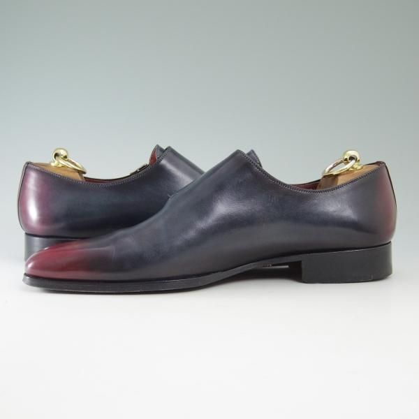 極美品★マグナーニ SIZE 41【定価8万円程度★オパンケ ボロネーゼ製法】ダブルモンク/MAGNANNI★b520