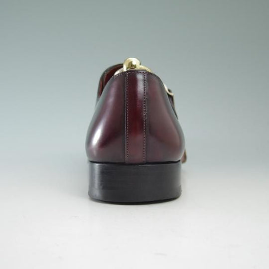 極美品★マグナーニ SIZE 41【定価8万円程度★オパンケ ボロネーゼ製法】ダブルモンク/MAGNANNI★b520