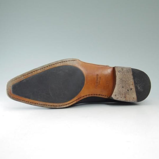 極美品★マグナーニ SIZE 41【定価8万円程度★オパンケ ボロネーゼ製法】ダブルモンク/MAGNANNI★b520