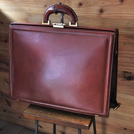極上★FIVE WOODS/ファイブウッズ【★希少!!リモワ代理店取扱い/ダレスバッグ】レザー/メンズ ビジネス バッグ/ブリーフケース★N4908