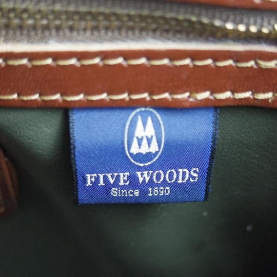 極上★FIVE WOODS/ファイブウッズ【★希少!!リモワ代理店取扱い/ダレスバッグ】レザー/メンズ ビジネス バッグ/ブリーフケース★N4908
