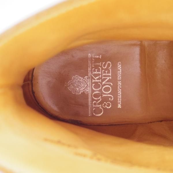美品★クロケット&ジョーンズ 7E【★コニストン/CONISTON/ダイナイトソール仕様】325ラスト/ブーツ/Crockett&Jones★b521