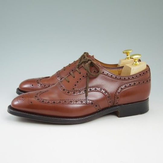 美品★チャーチ 65F/UK6.5【★旧チャーチ/73ラスト/CHETWYND/チェットウィンド】3都市ロゴ/フルブローグ/Church's★b522