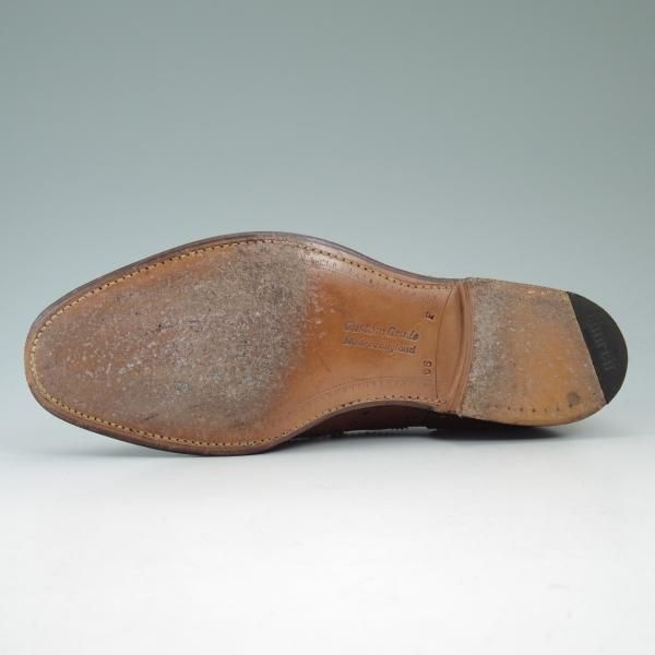美品★チャーチ 65F/UK6.5【★旧チャーチ/73ラスト/CHETWYND/チェットウィンド】3都市ロゴ/フルブローグ/Church's★b522