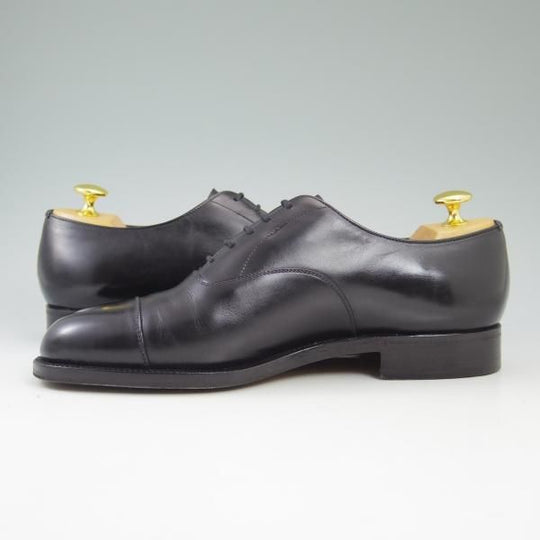 極美品★(伊)タニノクリスチー SIZE 6.5【★希少!!ハンドソーンウェルテッド製法】ストレートチップ/カーフ/TANINO CRISCI★b525