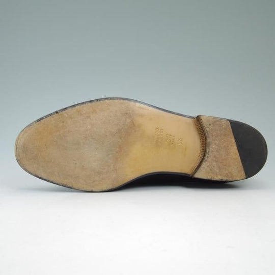 極美品★(伊)タニノクリスチー SIZE 6.5【★希少!!ハンドソーンウェルテッド製法】ストレートチップ/カーフ/TANINO CRISCI★b525