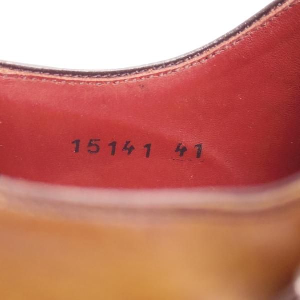 極上★マグナーニ SIZE 41【★オパンケ ボロネーゼ製法】パティーヌ/モンクストラップ/サイドモンク/MAGNANNI★b526