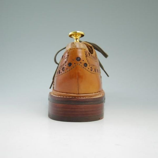 極美品★(英)グレンソン 6G【★フルブローグ/5067】カントリーシューズ/短靴/GRENSON★b527