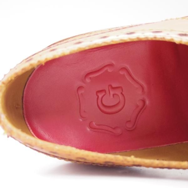 極美品★(英)グレンソン 6G【★フルブローグ/5067】カントリーシューズ/短靴/GRENSON★b527