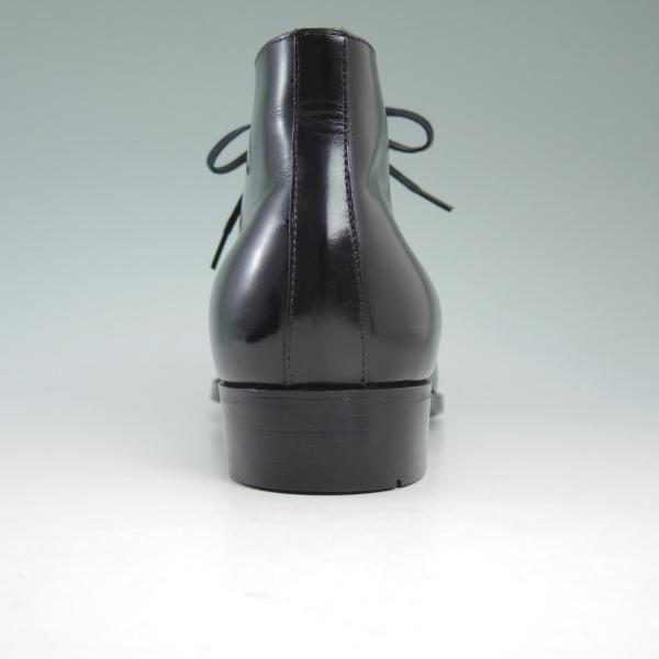 新品★三陽山長 SIZE 7.5/25.5cm【★定価7万円以上】チャッカブーツ/カーフ/SanyoYamacho★b528