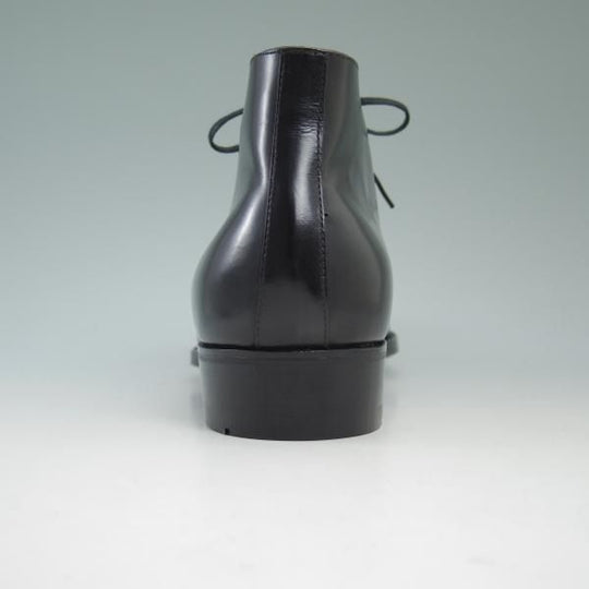 新品★三陽山長 SIZE 7.5/25.5cm【★定価7万円以上】チャッカブーツ/カーフ/SanyoYamacho★b528