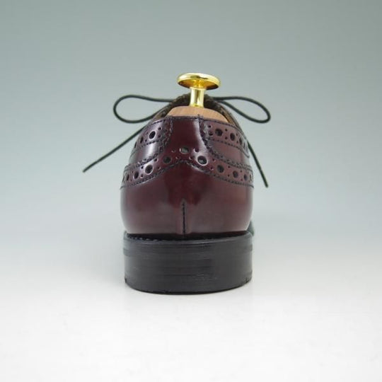 極美品★チャーチ(レディース) SIZE 36/23cm【★バーウッド/BURWOOD WG】ポリッシュドバインダーカーフ/フルブローグ/Church's★b531