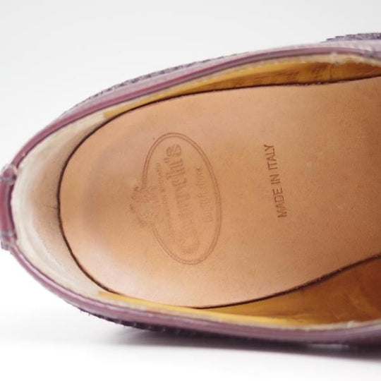 極美品★チャーチ(レディース) SIZE 36/23cm【★バーウッド/BURWOOD WG】ポリッシュドバインダーカーフ/フルブローグ/Church's★b531
