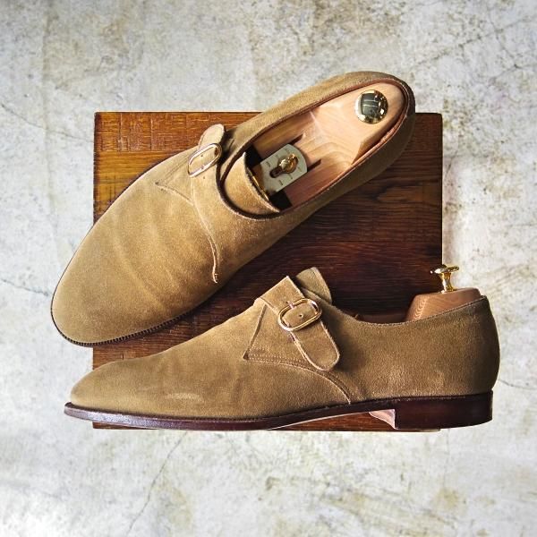 美品★クロケット&ジョーンズ 10.5E【★ハンドグレードライン/マスターロイド/MORTIMER】330/ロイドフットウェア/Crockett&Jones★b532