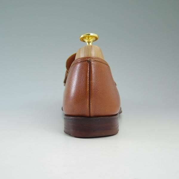 美品★クロケット&ジョーンズ 6E【★ビームス別注/CAMDEN】366ラスト/BEAMS/コインローファー/カムデン/Crockett&Jones★b533