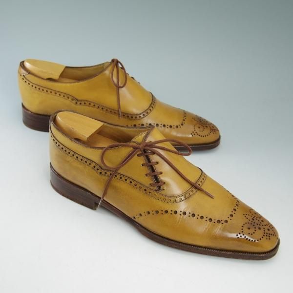 極上★(伊)デュカル SIZE 39【定価8万円程度★ワールドフットウェアギャラリー取扱】サイドレース/World Footwear Gallery/Ducal★b539