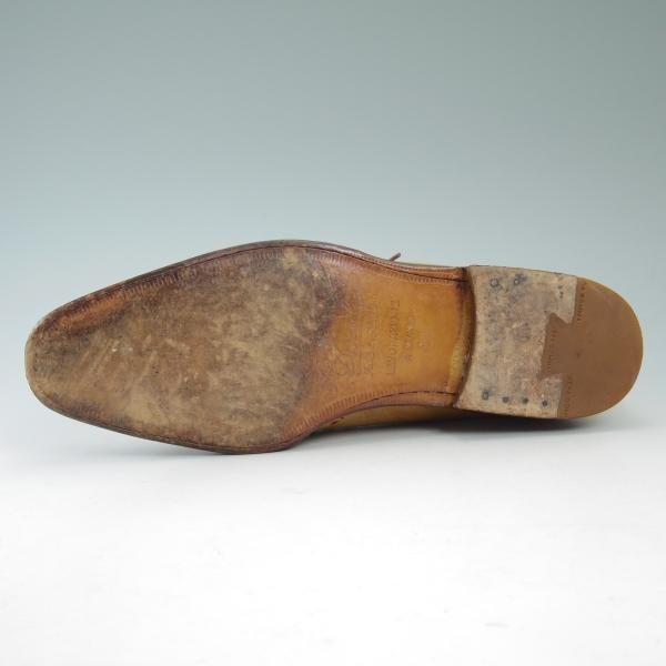 極上★(伊)デュカル SIZE 39【定価8万円程度★ワールドフットウェアギャラリー取扱】サイドレース/World Footwear Gallery/Ducal★b539