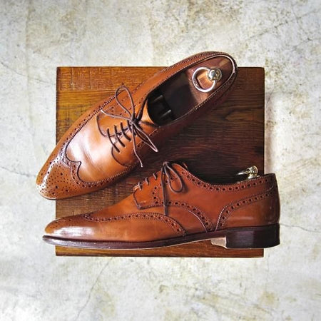 ★(伊)ボリーニ SIZE 41【★チャネル仕上げ】フルブローグ/Bollini★b541