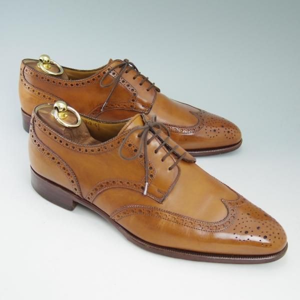 ★(伊)ボリーニ SIZE 41【★チャネル仕上げ】フルブローグ/Bollini★b541