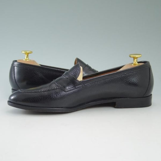 美品★(伊)ボノーラ(レディース) SIZE 37.5【★旧ボノーラ】コインローファー/カーフ/BONORA★b543