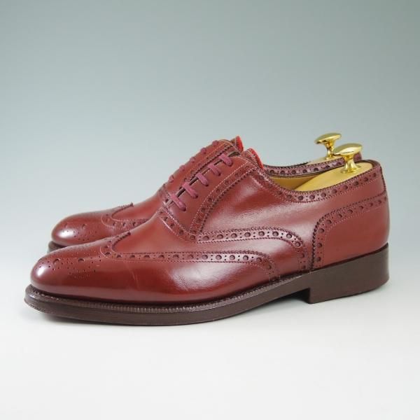 極美品★(独)エドワードマイヤー SIZE 6【★最高峰!!ハンドソーンウェルテッド製法/レッドタン ライン】FLAG/AXEL/Eduard Meier★b546