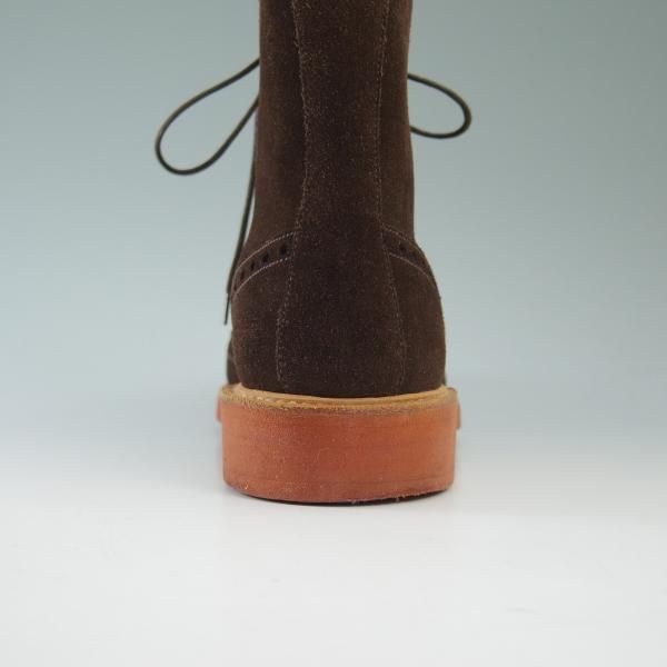 極美品★クロケット&ジョーンズ 6E【★カントリーブーツ/SKYE】スエード/335ラスト/スカイ/ブーツ/Crockett&Jones★b548