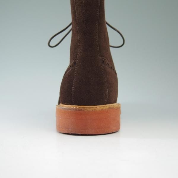 極美品★クロケット&ジョーンズ 6E【★カントリーブーツ/SKYE】スエード/335ラスト/スカイ/ブーツ/Crockett&Jones★b548