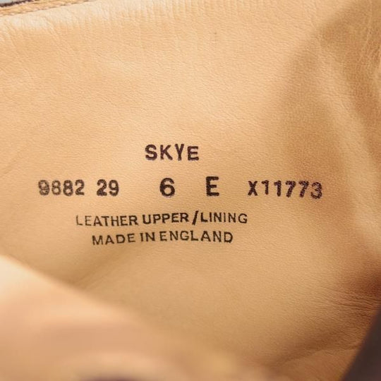 極美品★クロケット&ジョーンズ 6E【★カントリーブーツ/SKYE】スエード/335ラスト/スカイ/ブーツ/Crockett&Jones★b548