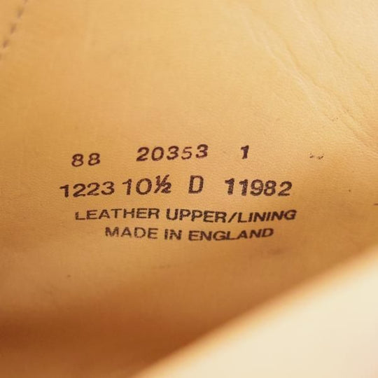 新品★(英)アルフレッド・サージェント 10.5D【★プレーントゥ/ブーツ】20353-1/Alfred Sargent★b554