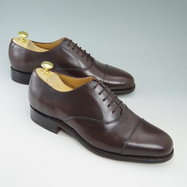 新品★(英)BARKER/バーカー 7G【★ストレートチップ】EXPRESSO COFFEE/カーフ★b557