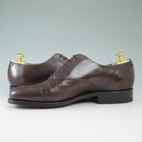 新品★(英)BARKER/バーカー 7G【★ストレートチップ】EXPRESSO COFFEE/カーフ★b557