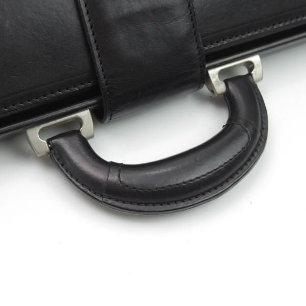 極上★FIVE WOODS/ファイブウッズ【★希少!!リモワ代理店取扱い/ダレスバッグ】レザー 黒/メンズ ビジネス バッグ/ブリーフケース★N4924