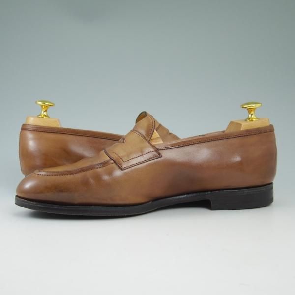 エドワードグリーン ローファー ピカデリー カーフ サイズ7.5 UK F184 エドワードグリーン ローファー ピカデリー カーフ サイズ7.5 UK