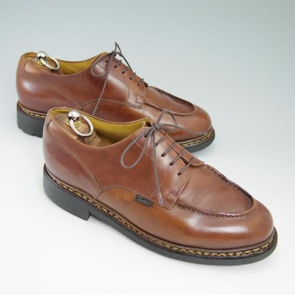 【極美品】Paraboot パラブーツ　Reims　ランス　マロン　7 パラブーツ SIZE 7【定価￥79,200-☆ランス/REIMS/マロン