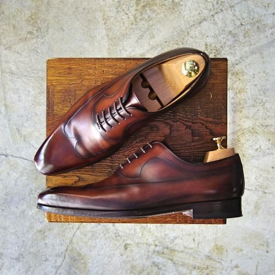 極美品★マグナーニ SIZE 39【★ブラインドブローグ/ボロネーゼ製法】15428/MAGNANNI★b568