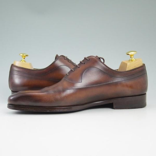 極美品★マグナーニ SIZE 39【★ブラインドブローグ/ボロネーゼ製法】15428/MAGNANNI★b568