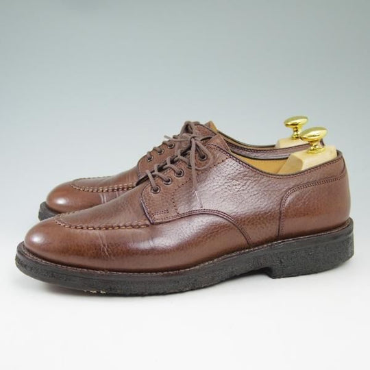 美品★オールデン 8D【★タンカーOX/ミリタリーラスト/2492】シボ革/プランテーションソール/Uチップ/Alden★b569