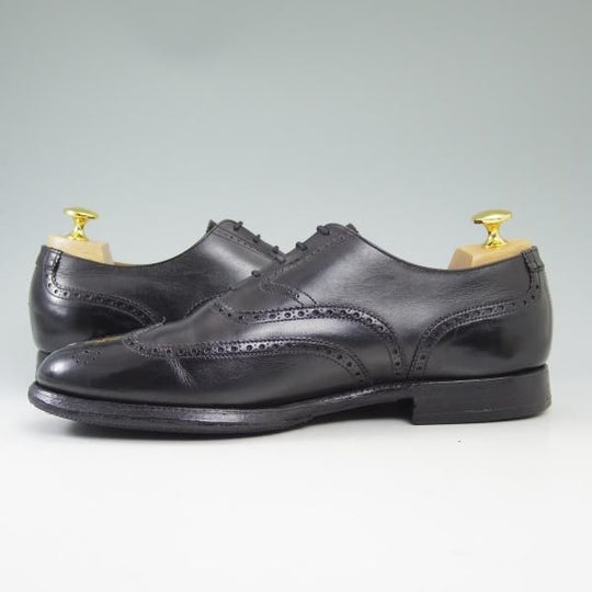 ★クロケット&ジョーンズ UK7.5/US8E【★ブルックスブラザーズ別注】Peal&co/240ラスト/BROOKS BROTHERS/フルブローグ/Crockett&Jones★b572