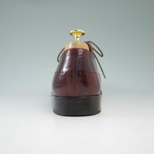 極上★ベルルッティ SIZE 9【★バーガンディー系カラー/ホールカット】Berluti★b574