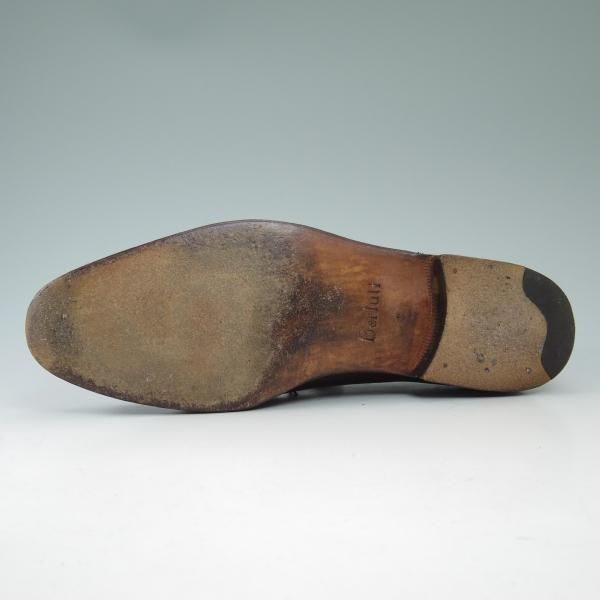 極上☆ベルルッティ SIZE 9【☆バーガンディー系カラー/ホール