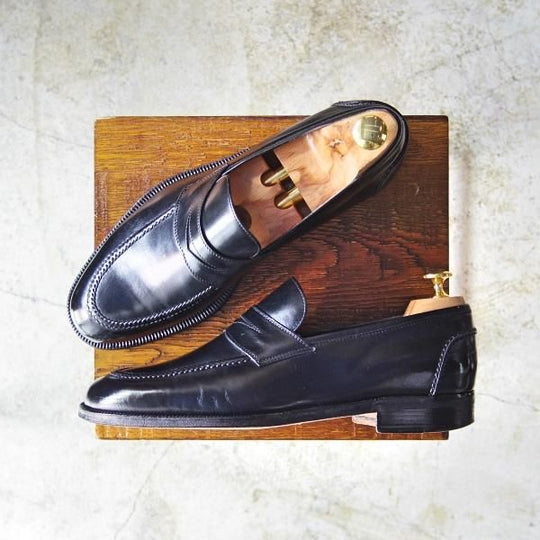 美品★(伊)タニノクリスチー SIZE 7.5【★定価10万円以上】コインローファー/TANINO CRISCI★b575