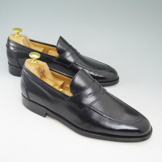 美品★(伊)タニノクリスチー SIZE 7.5【★定価10万円以上】コインローファー/TANINO CRISCI★b575