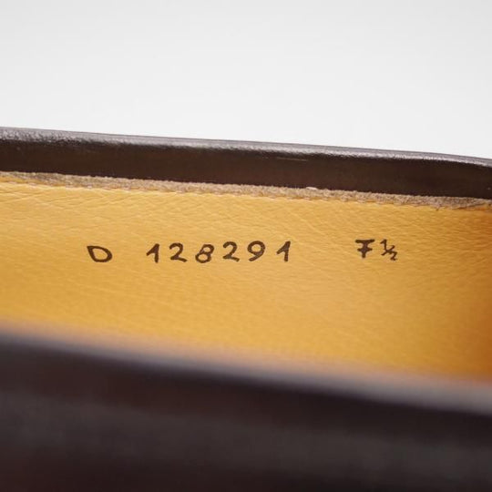 美品★(伊)タニノクリスチー SIZE 7.5【★定価10万円以上】コインローファー/TANINO CRISCI★b575