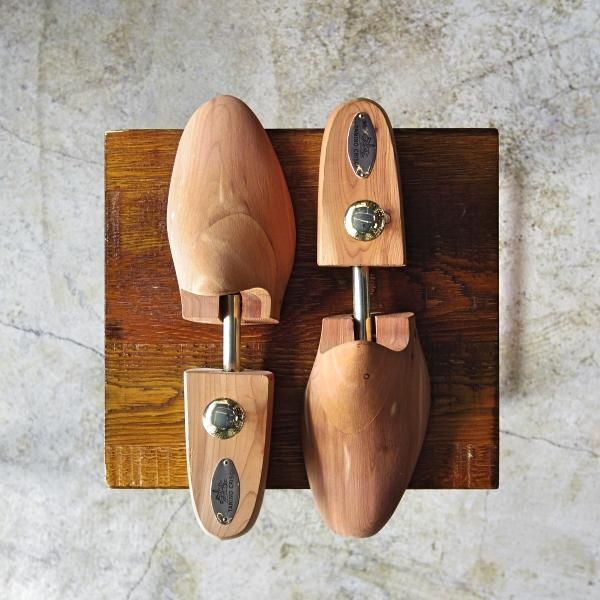 極上★(伊)タニノクリスチー Mサイズ【★(米)ロチェスター製】純正シューツリー/木製シューキーパー/TANINO CRISCI★b577