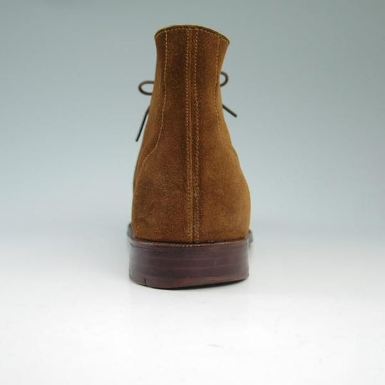 極上★クロケット&ジョーンズ 7.5E【★(英)ニュー&リングウッド別注/New&Lingwood】スエード/チャッカブーツ/Crockett&Jones★b580