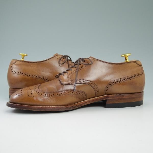 極上★オールデン 9E【★モディファイドラスト/(米)MOULDED SHOE別注/クロムエクセルレザー】54222/フルブローグ/Alden★b587