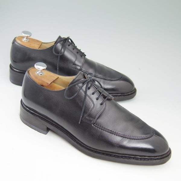 極上★パラブーツ SIZE 8【★ルソー/ROUSSEAU】アクティブソール/NOIRE/リスレザー/Uチップ/ルーソー/Paraboot★b588