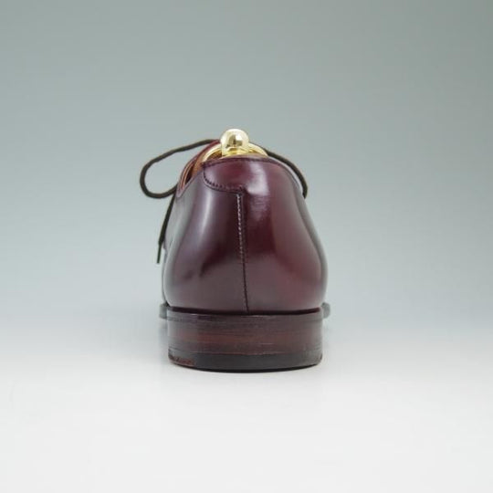 美品★クロケット&ジョーンズ 7.5Ｅ【★ハンドグレードライン/Paul Smith別注】ポールスミス/プレーントゥ/Vフロント/Crockett&Jones★b594